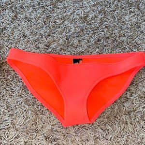 Triangl bottoms, coral/orangish